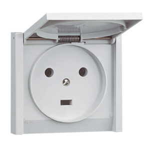 055703 - Legrand plexo prise de courant 2P+T 20A étanche - Encastrable ou boitier saillie 090359