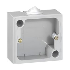 090359 Cadre saillie étanche Legrand Plexo 1 poste - Pour pose en saillie - 79x86x40mm