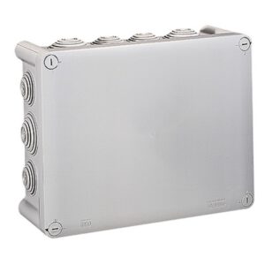 092062 Boîte de dérivation rectangulaire Plexo dimensions 220x170x86mm - gris RAL 7035 - Legrand