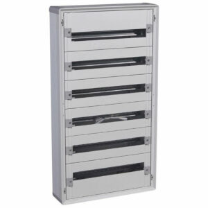 401806 Legrand Tableau de distribution isolant XL3 160 - 6 rangées de 24 modules - Tout modulaire prêt à l'emploi