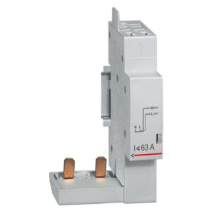 406300 Module de raccordement par le haut par peigne pour Inter différentiel 2P 63A max DX3 - AUTO - 1 module