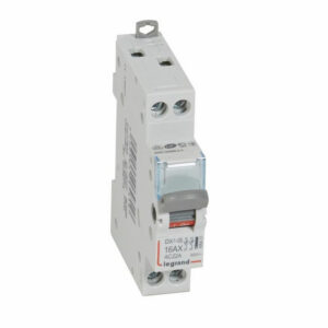406431 Interrupteur modulaire bipolaire 2P 400V - 16A - 1 module - Bornes à vis Legrand DX³-IS