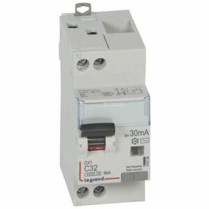 410708 Legrand Disjoncteur différentiel 32A type AC 30mA - courbe C - DX³4500 1P+N