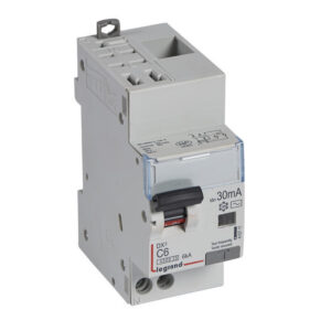 410711 Legrand Disjoncteur différentiel 6A type AC 30mA - DX³4500 1P+N