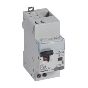 410715 Legrand Disjoncteur différentiel 25A type AC 30mA - DX³4500 1P+N