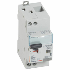 410729 Legrand Disjoncteur différentiel 40A type AC 300mA - courbe C - DX³4500 1P+N