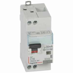 410753 Legrand Disjoncteur différentiel 16A type F 30mA - courbe C - DX³4500 1P+N