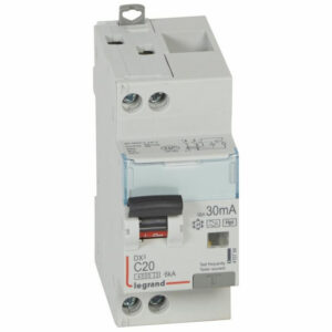 410754 Legrand Disjoncteur différentiel 20A type F 30mA - courbe C - DX³4500 1P+N