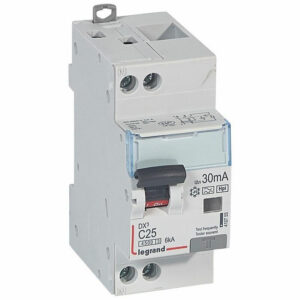 410755 Legrand Disjoncteur différentiel 25A type F 30mA - courbe C - DX³4500 1P+N