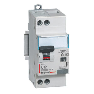 410756 Legrand Disjoncteur différentiel 32A type F 30mA - courbe C - DX³4500 1P+N