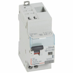410760 Legrand Disjoncteur différentiel 10A type F 30mA - DX³4500 1P+N