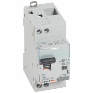 410782 Legrand Disjoncteur différentiel 2A 30mA type AC 1P+N DX³6000 10kA