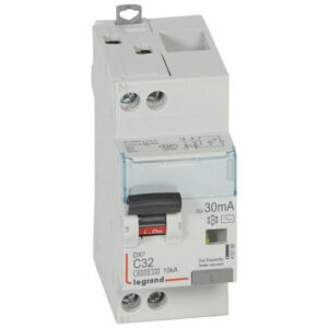 410788 Legrand Disjoncteur différentiel 32A 30mA type AC 1P+N DX³6000 10kA