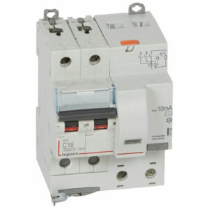 411150 Legrand Disjoncteur différentiel 16A type AC 10mA DX³6000 10kA 2P