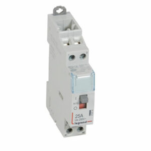 412514 Legrand - Contacteur jour nuit pour cumulus bobine 24Vac - 25A - contact 2NO - 1 module