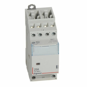 412533 Legrand - Contacteur de puissance CX³ bobine 230V~ - 4P - 25A - contact 2NO+2NF - 2 modules