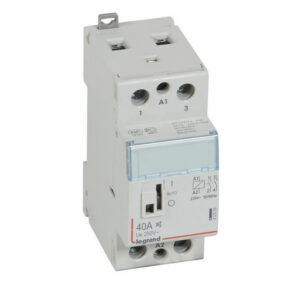 412559 Legrand - Contacteur jour nuit silencieux bobine 230V monophasé - 40A - contact 2NO - 2 modules