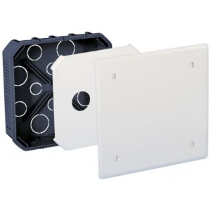 51106 EUR'OHM Boite de dérivation encastrée P50 170x170x45mm pour maconnerie
