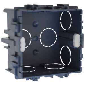 52111 EUR’OHM XL TRADI Boîte d’encastrement à sceller 1 poste P50 pour murs maçonnés