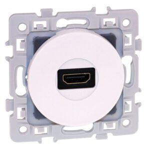 60280 EUR'OHM SQUARE prise HDMI blanc