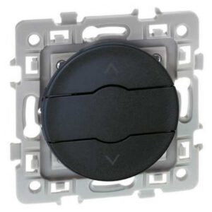 60323 EUR'OHM SQUARE Interrupteur volets roulants 3 boutons Vulcain