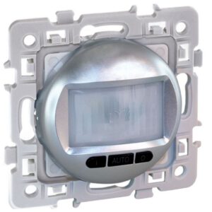 60422 Interrupteur automatique à détection de mouvement Silver EUR'OHM SQUARE