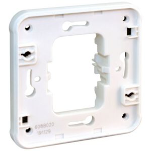 60894 EUR'OHM OXXO Cache interrupteur blanc encastré étanche IP55