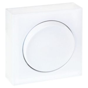 60902 EUR'OHM DUNE Bouton poussoir blanc