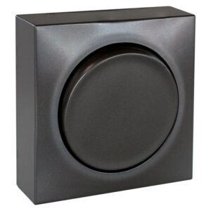 60908 EUR'OHM DUNE Interrupteur va et vient anthracite