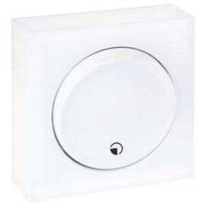 60928 EUR'OHM DUNE Interrupteur temporisé blanc