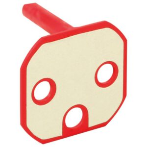61414 EUR'OHM Détrompeur rouge