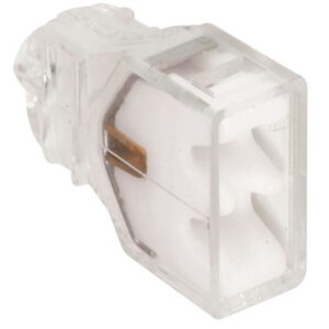 70052 EUR'OHM Borne de connexion rapide 2P pour fil rigide - boite de 100