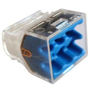 70066 EUR'OHM Borne de connexion rapide 6P pour fil rigide ( gros conditionnement de 5000pcs)