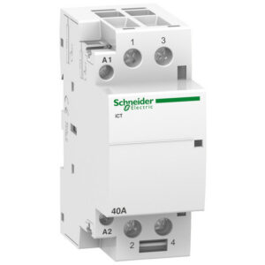 A9C20842 - Contacteur bipolaire - 2NO - 40A - Bobine 230Vca - Schneider Acti 9 iCT