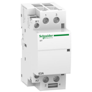 A9C20862 - Contacteur bipolaire - 2NO - 63A - Bobine 230Vca - Schneider Acti 9 iCT