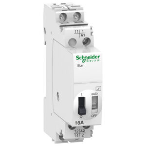 A9C32111 Schneider - Télérupteur avec signalisation à distance 1NO 16A - 24Vca ou 12Vcc - Acti9 iTLs