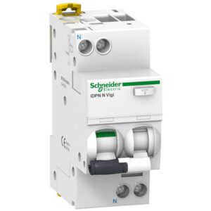A9D33606 Disjoncteur différentiel 30mA 6A - 1P+N - 6kA - type A-SI - Auxiliarisable- Vigi Schneider iDPN