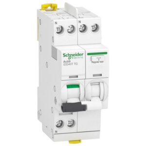 A9DX3640 Schneider - Disjoncteur différentiel tête de groupe unipolaire + neutre 1P+N - 40A - 30mA - Courbe C - Acti9 IDD40