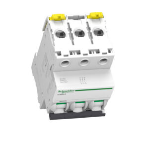 A9F75363 - Disjoncteur courbe D triphasé 63A - 3P - 10kA - À vis - Schneider Electric Acti9 iC60N