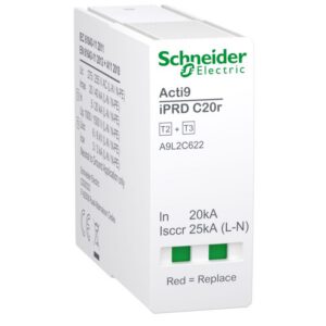 A9L2C622 Schneider - Acti9 iPRDC20r - Cartouche débrochable Compact neutre type 2+3