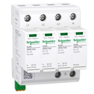 A9L2F640 Schneider - Acti9 IPRDF40r Parafoudre autoprotégé triphasé + neutre - 40kA