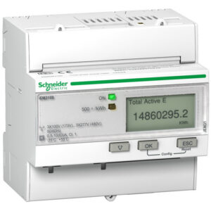 A9MEM3100 Schneider - Compteur d'énergie triphasé 4P 63A - Acti9 iEM