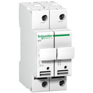 A9N15651 Sectionneur porte fusible Schneider 25A - 2P - pour fusibles 10x38mm - Schneider Acti9 STI