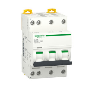 A9P22732 disjoncteur Schneider 32A - 3P+N - courbe C - 4,5/6kA - À vis - Schneider iDT40T