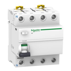 A9R21480 Schneider - Interrupteur différentiel tétrapolaire 4P 80A 30mA - Type A iID - Acti9 iID