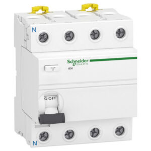 A9R55425 - Interrupteur différentiel tétrapolaire 30mA - 25A - Type AC - Schneider Acti9 iIDK