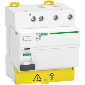 A9R67740 Schneider - interrupteur différentiel triphasé + neutre 30mA - 40A - Type AC - Acti9 iIG40
