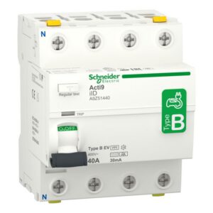 A9Z51440 - Interrupteur différentiel tétrapolaire 30mA - 40A - Type B - Schneider Acti9 iID