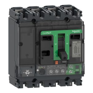 C10B44V100 Schneider ComPact NSX - disjoncteur différentiel 100A MicroLogic Vigi 4.2 - 25kA - 4P