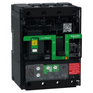 C11B34V050B Schneider ComPact NSXm - disjoncteur 50A MicroLogic Vigi 4.1 - 25kA - 3P 3d - bornes pour cosses